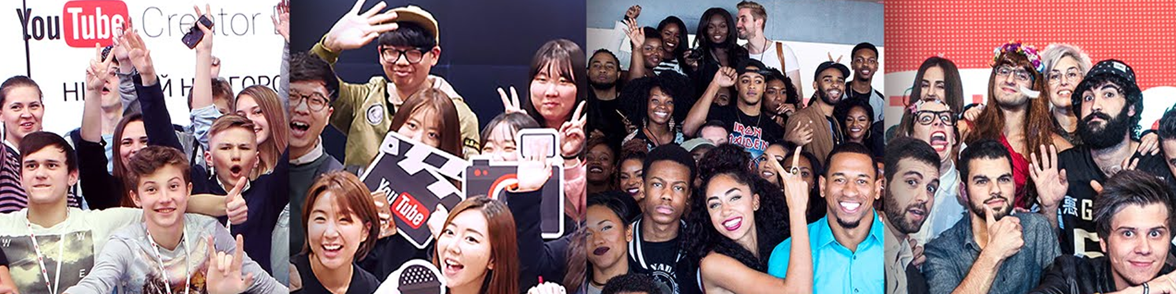 Creators from around the world who joined Creators For Impact